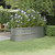 Garden Raised Bed Galvanized Steel 88.2"x31.5"x26.8" Silver A949-318957