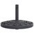 Parasol Base for 1.5"/1.9" Poles 19.8 lb Half Round A949-4007970