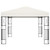 Gazebo 9.8'x9.8'Cream Fabric A949-48005