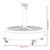 Parasol Base with Wheels for 1.5"/1.9" Poles 59.5 lb Round A949-4007985
