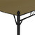 Sunshade Awning 9.8'x7.9'Taupe 0.6 oz/ft A949-312216