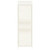 Garden Shed White 21.7"x20.5"x68.7" Solid Wood Fir A949-152187