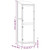 Garden Shed White 21.7"x20.5"x68.7" Solid Wood Fir A949-152187