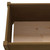 Garden Planter Honey Brown 59.1"x19.7"x19.7" Solid Wood Pine A949-810752