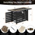 42 Inch 50000 BTU Propane Fire Pit Table with Ore Powder Surface B593-NP10461