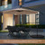 Costway 10 Feet Solar Offset Hanging Umbrella with 40 Lamp Beads and Solar Panel-Tan B593-Walmart_OP70679CF_copy