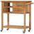 Kitchen Trolley 31.5"x17.7"x35.8" Solid Wood Acacia A949-282754