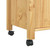 Kitchen Trolley MONZA 33.1"x15.7"x34.8" Solid Wood Pine A949-376106
