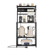 Kitchen Bakers Rack, 4.6ft Power Cable Bakers Rack with Power Outlet, Kitchen Stand with X-Shaped S E415-LSHBJ236INCHMB6EE001V1