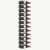 Wall-mounted Wine Rack for 24 Bottles Black Iron A949-289557