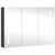  LED Bathroom Mirror Cabinet 35"x5.5"x24.4 A949-325544