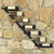 Wall-mounted Wine Rack for 7 Bottles Black Metal A949-289564