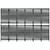  Room Divider 6 Panels Black Poly Rattan A949-365400