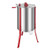 Honey Extractor, 6 Frame Manual Honey Spinner with Transparent Lid, Stainless Steel Honeycomb Drum  E415-SDYMJJPBXG183C2ZX001V0
