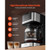 Programmable Coffee Maker, 12 Cup Programmable Drip Coffee Makers with Touch Screen, 4-Hour Keep Wa E415-DGNXDLSKFJDGAQ9DV001V1