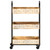 3-Tier Kitchen Trolley 18.1"x11.8"x29.9" Solid Mango Wood A949-289093