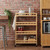 | Kitchen Trolley with Wheels | Natural 23.62 x 7.09 x 38.19 in A949-42028298