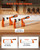 Bar Clamps for Woodworking, 8-Pack, 6" and 12" F Clamps, 600 lbs Load Limit, with Plastic Pad and S E415-FJZTDSD8JT6IBWBGS001V0
