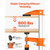 Bar Clamps for Woodworking, 8-Pack, 6" and 12" F Clamps, 600 lbs Load Limit, with Plastic Pad and S E415-FJZTDSD8JT6IBWBGS001V0