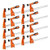Bar Clamps for Woodworking, 8-Pack, 6" and 12" F Clamps, 600 lbs Load Limit, with Plastic Pad and S E415-FJZTDSD8JT6IBWBGS001V0