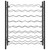 Wine Rack for 48 Bottles Black Metal A949-289563