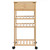 | Kitchen Trolley with Wheels | Natural 14.57 x 14.17 x 31.50 in A949-42028294
