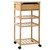 | Kitchen Trolley with Wheels | Natural 14.57 x 14.17 x 31.50 in A949-42028294