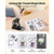 Button Maker Machine, 1.25 in, Pin Maker Machine with 500pcs Button Parts, Circle Cutter, Hex Wrenc E415-BJSKXZJ32MMSGX9LR001V0