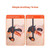 Bar Clamps for Woodworking, 2-Pack 12 inch and 2-Pack 6 inch, One-Handed Clamp/Spreader, Quick-Grip E415-FJ12INCH4KSJRPXDA002V0