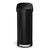 Matte Black 12-Gallon Narrow Kitchen Trash Can with Easy Step-on Lid Q280-BLKSRG98534215