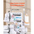 Serger Overlock Sewing Machine, 1250 Stitches Per Minute, 2-3-5 Thread Capability, with LED Light a E415-JYBFJJY5X23590832001V1