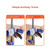 Bar Clamps for Woodworking, 2-Pack 24 inch One-Handed Clamp/Spreader, Quick-Grip F-Clamp with 340 l E415-FJ24INCH2GKSW13LH002V0