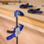 Bar Clamps for Woodworking, 2-Pack 24 inch One-Handed Clamp/Spreader, Quick-Grip F-Clamp with 340 l E415-FJ24INCH2GKSW13LH002V0
