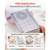 Cutting Plates, 6 Pcs, 12.13 x 8.5 x 0.12 in, Clear Polycarbonate Material, Die Cut Pads Compatible E415-DPPJ9INCHSD04GEA8001V0