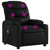  Massage Recliner Chair Black Faux Leather A949-3206847
