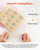 Cutting Plates, 6 Pcs, 8.86 x 6.14 in, Clear Polycarbonate Material, Die Cut Pads Compatible with   E415-DPPJ6INCHSD0HCAL9001V0