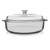3-Quart Glass Bakeware Casserole Dish Dutch Oven with Oven-Safe Glass Lid Q280-BLGCDQ3457828714