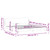  Bed Frame "Dover" Light Gray 76"x79.9" Velvet A949-373299