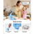 Button Maker Machine, 1.97 x 1.97 in Square, Plastic Pin Maker with Tinplate Front Shells, Plastic  E415-SLKXZJ50MMSLJZE7T001V0