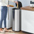 Motion Sensor Stainless Steel 13 gallon Trash Can with Ozone Button Q280-SOMS9712