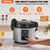 Commercial Rice Cooker, 45-Cup Rice Cooker, 9.51 Qt / 9 Liter Large Rice Cooker and Warmer with Non E415-SYDFBLGS9LLGGK82YV1