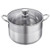 Stainless Steel Stock Pot, 12-Quart Stainless Steel Stockpot with Glass Lid, PFOA-Free, PFAS-Free,  E415-JTTG12QTBXGLHC77J001V0