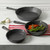 3-Piece Cast Iron Cookware Set with 8-inch 6-inch and 10-inch Skillet Frying Pan Q280-GATPCIS32145876