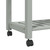 Kitchen Trolley MONZA 33.1"x15.7"x34.8" Solid Wood Pine A949-376101