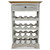 Wine Rack Solid Mahogany Wood 21.7"x9.1"x33.5 A949-244507