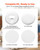Button Maker Supplies 50 Sets 2.95 in / 75 mm Magnet Button Parts, with Magnetic and Bottle Opener  E415-XZJHCHCYX75MRKC97001V0