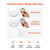 Button Maker Supplies 50 Sets 2.95 in / 75 mm Magnet Button Parts, with Magnetic and Bottle Opener  E415-XZJHCHCYX75MRKC97001V0