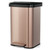 13-Gallon Copper Gold Stainless Steel Step Trash Can with Soft Close Lid Q280-CGSKTSL637918