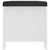  Storage Box with Cushion White 41.3"x15.7"x17.7 A949-3279326