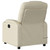  Massage Recliner Chair Cream Faux Leather A949-3205980